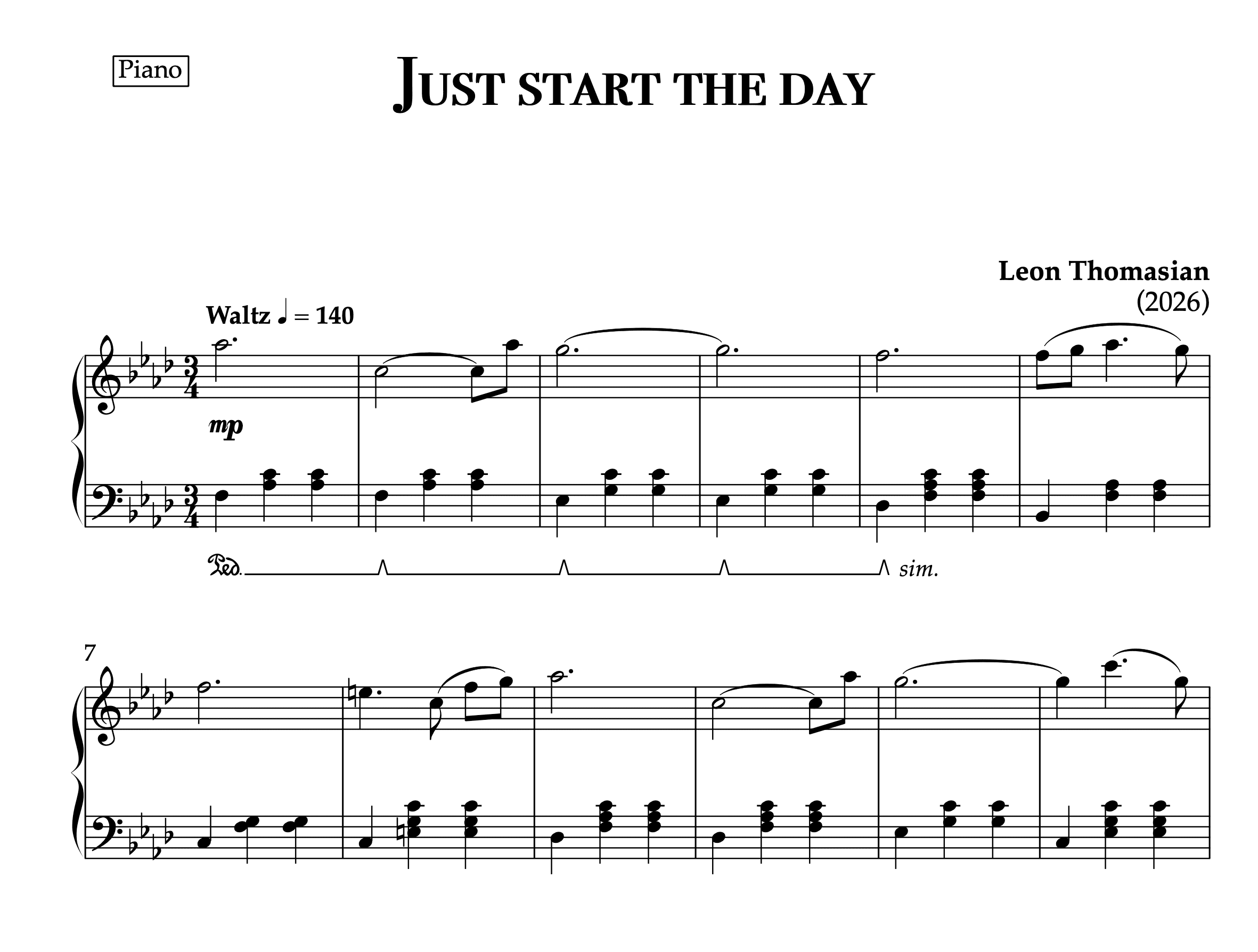 Just start the day — score preview