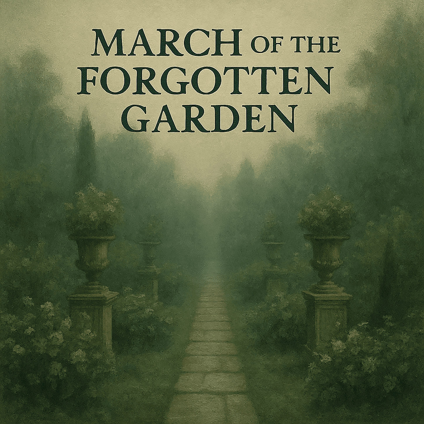 March of the Forgotten Garden — cover art