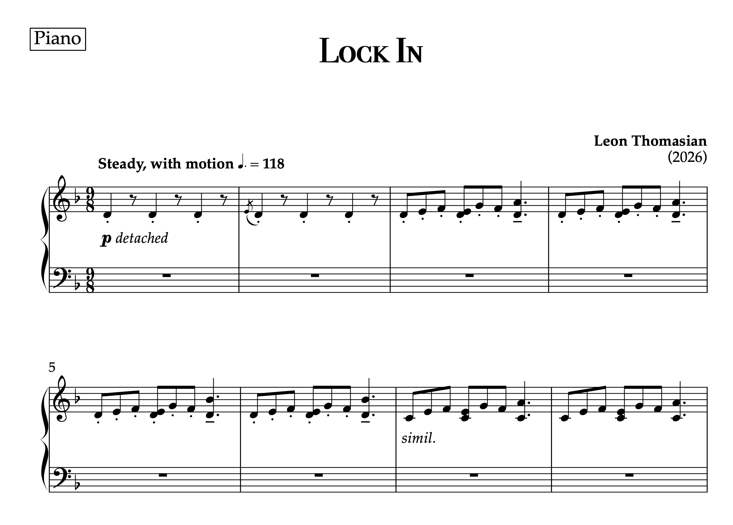 Lock In — score preview